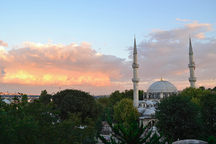 Mezquita de Eyup, en Estambul.