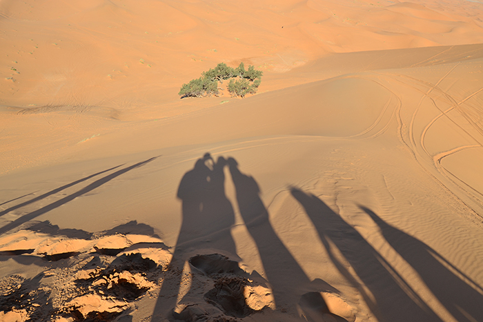 Desierto de Erg Chebbi, en Marruecos
