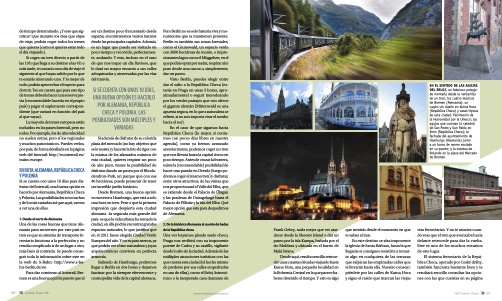 Artículo publicado en la revista "Turismo rural"